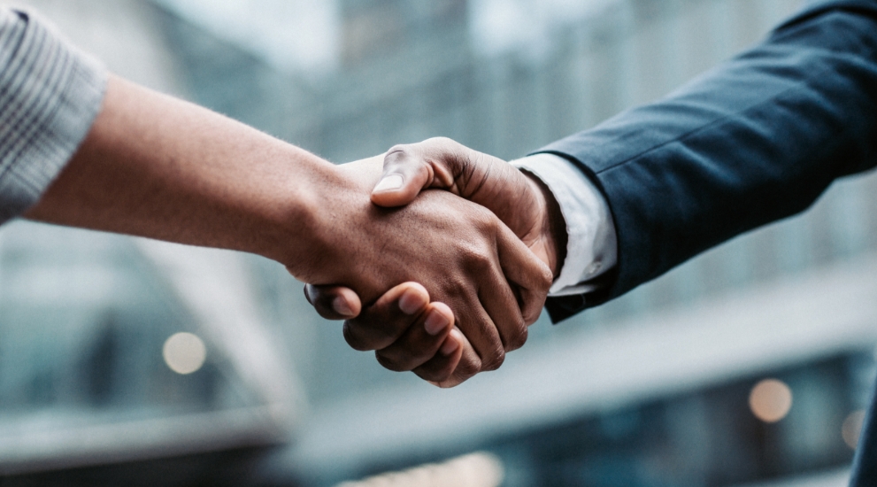 people shaking hands