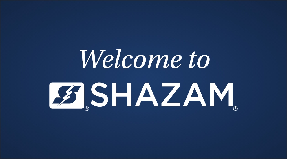 welcome to SHAZAM