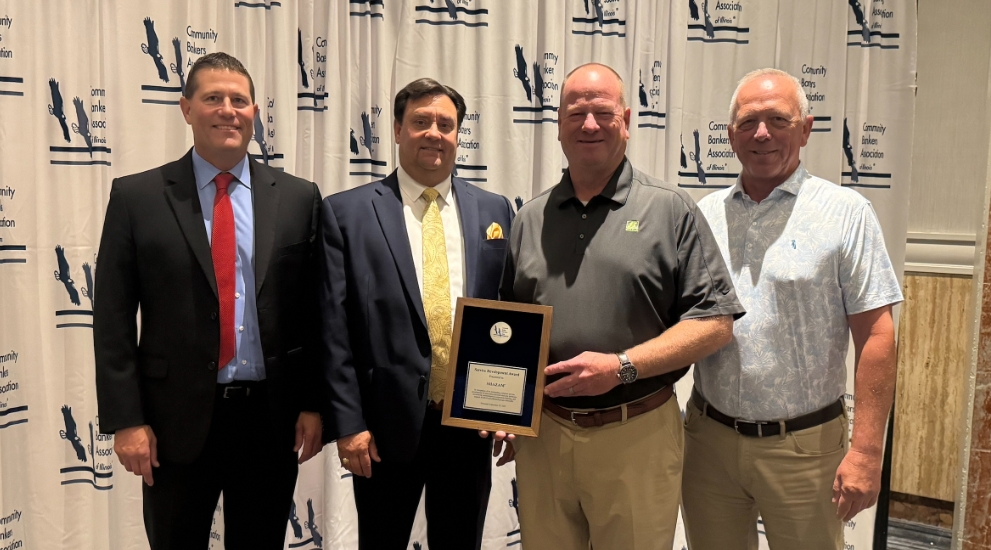 shazam employees with award