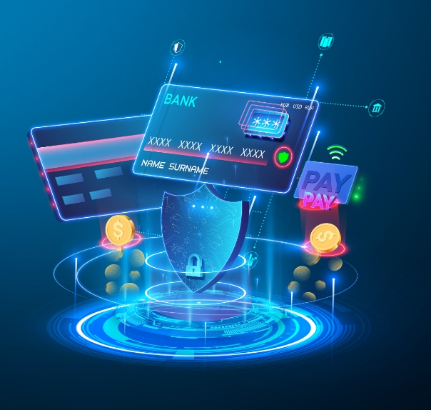 vector image of debit card