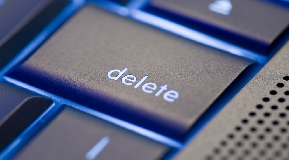 delete keyboard button
