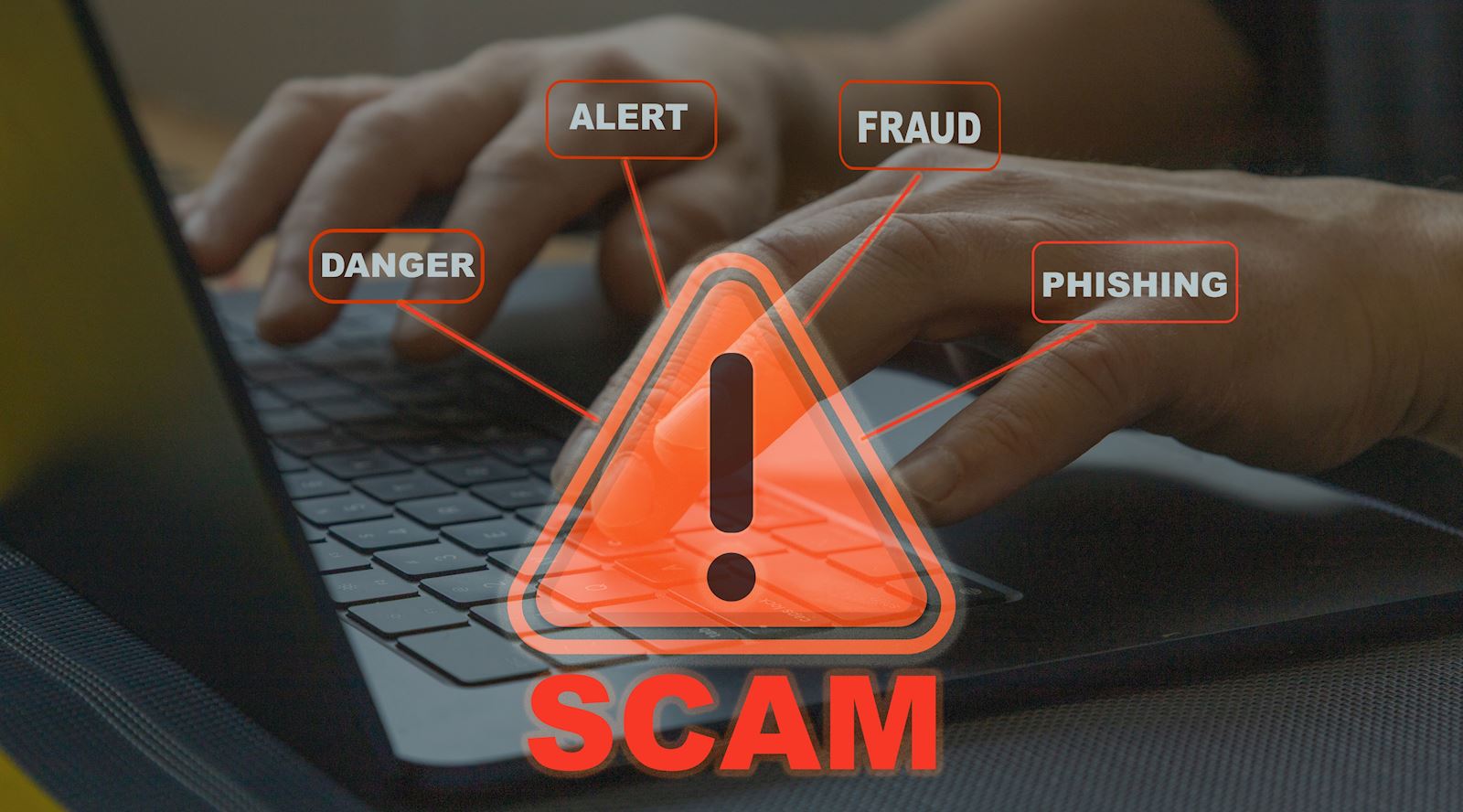 person computer scam